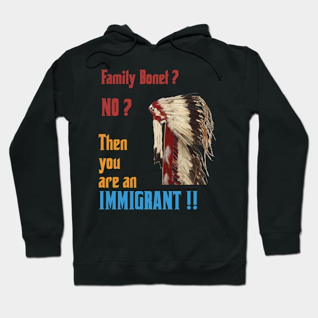 IMMIGRANT Hoodie by Drew-Drew